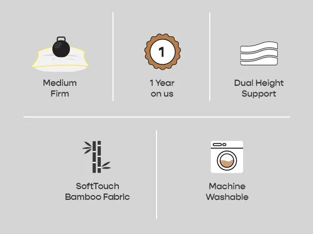 Contour SoftTouch Memory Foam Pillow