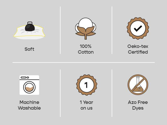 200 TC Percale Duvet Cover