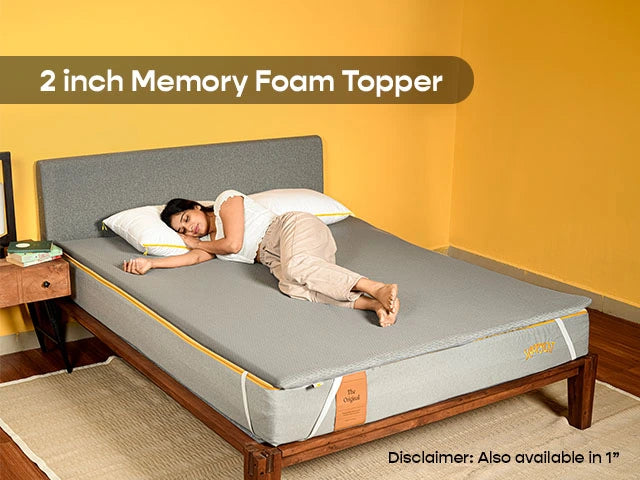 Inch Memory Foam Mattress Topper Soft Comfort Back Support