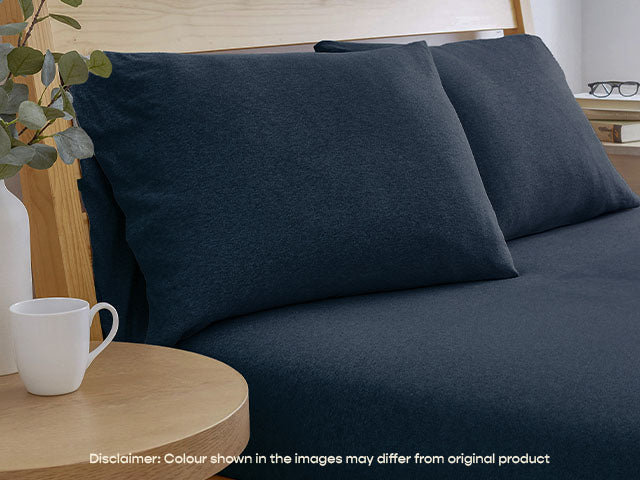 Cozy Jersey Pillow Cases Soft Stretchy Comfort