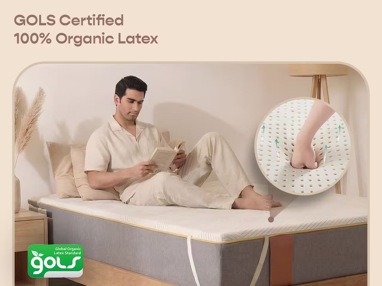 Natural Latex Mattress Topper