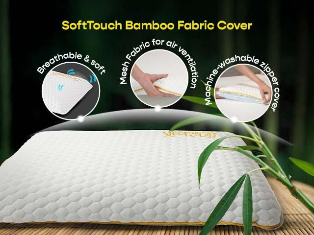 Memory Foam Slim Pillow