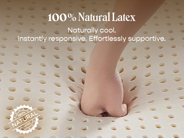 100% Natural latex