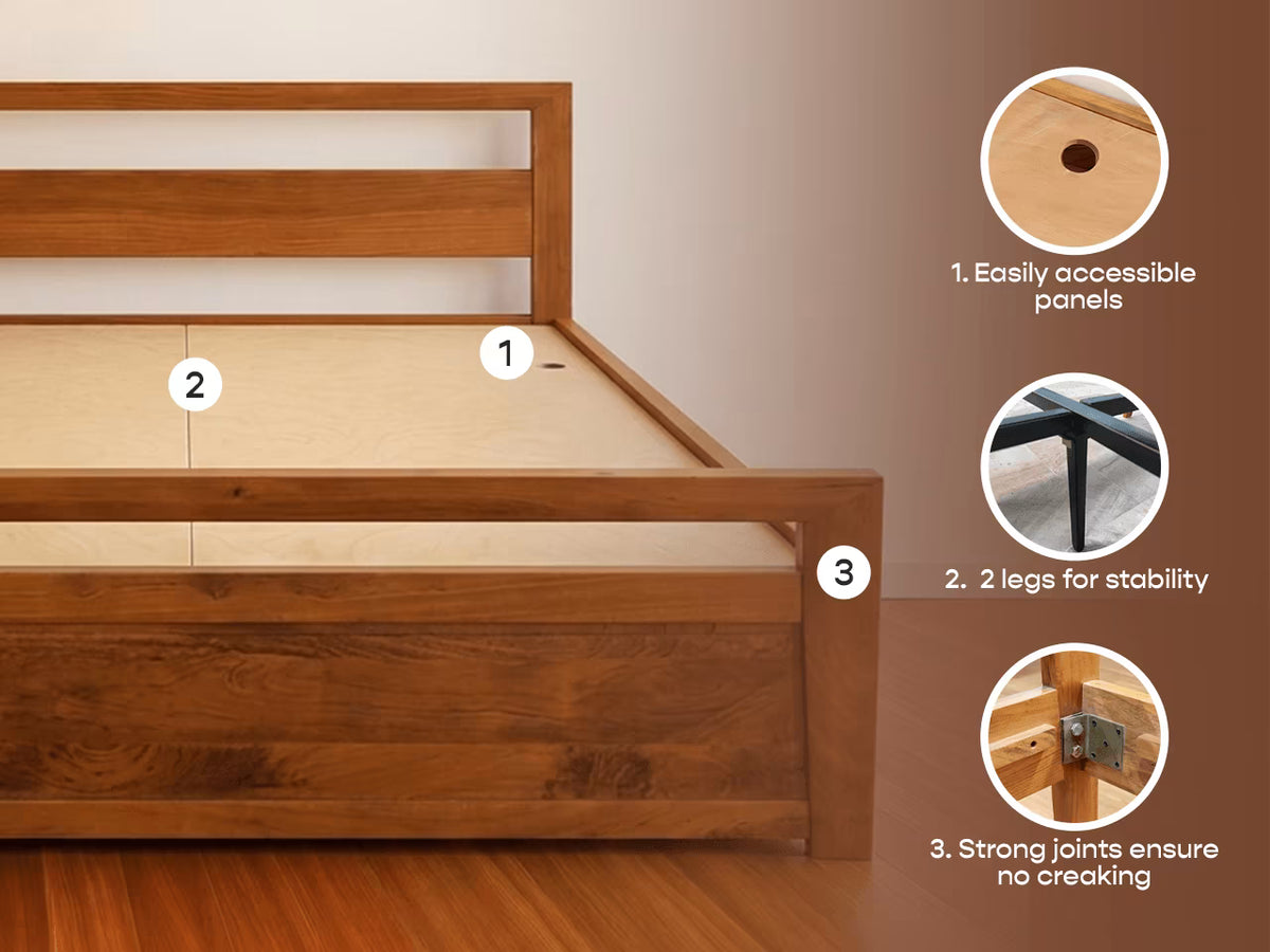 Ohayo Bed With Storage