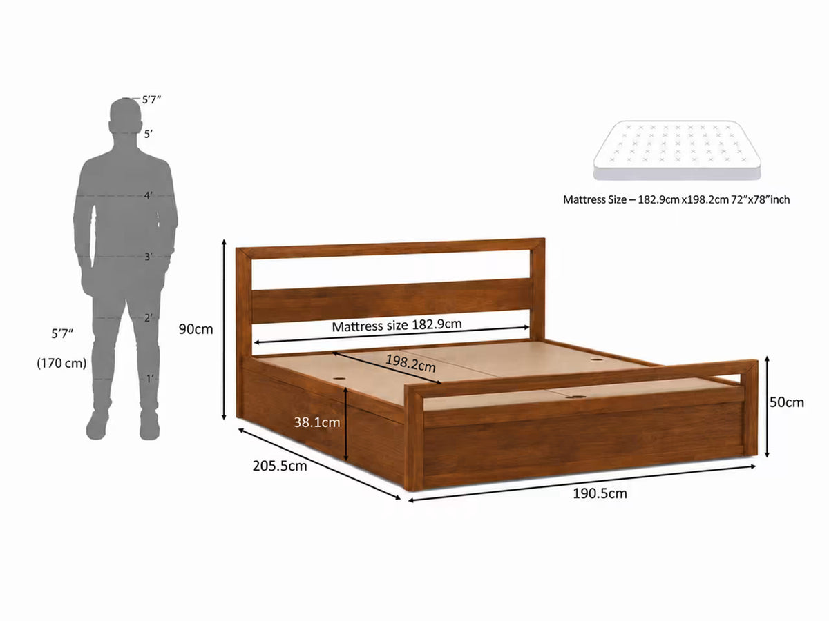 Ohayo Bed With Storage