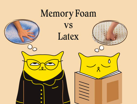 The Difference Between Memory Foam and Latex