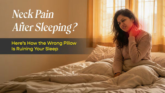 Neck Pain After Sleeping? Here's How the Wrong Pillow Is Ruining Your Sleep