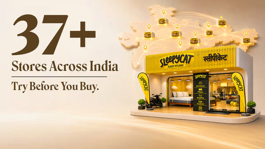 SleepyCat now has 37+ stores across India 
