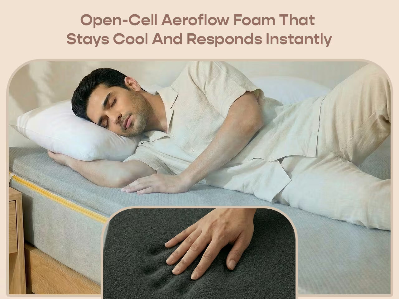 Aeroflow Foam Mattress Topper