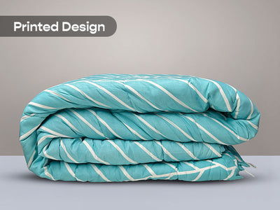 Aqua Herringbone