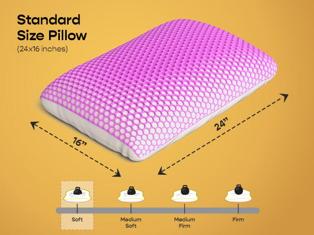 Grid pillow