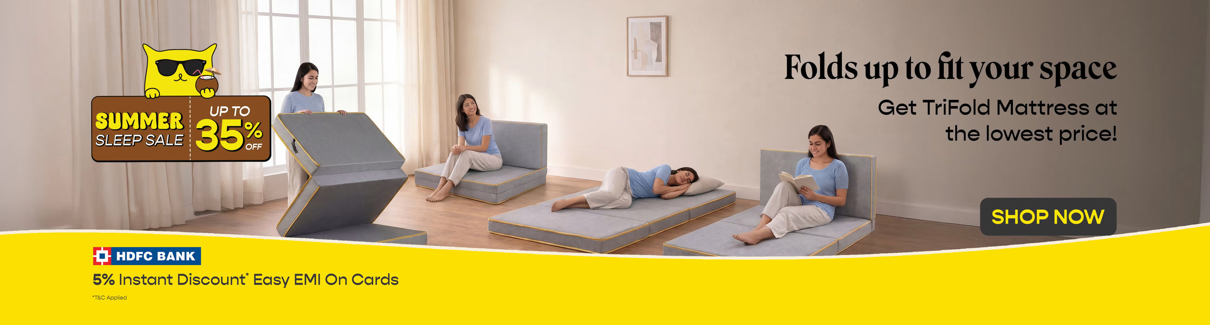 Tri Fold MAttress