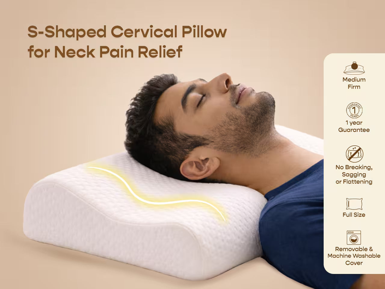 Contour SoftTouch Memory Foam Pillow