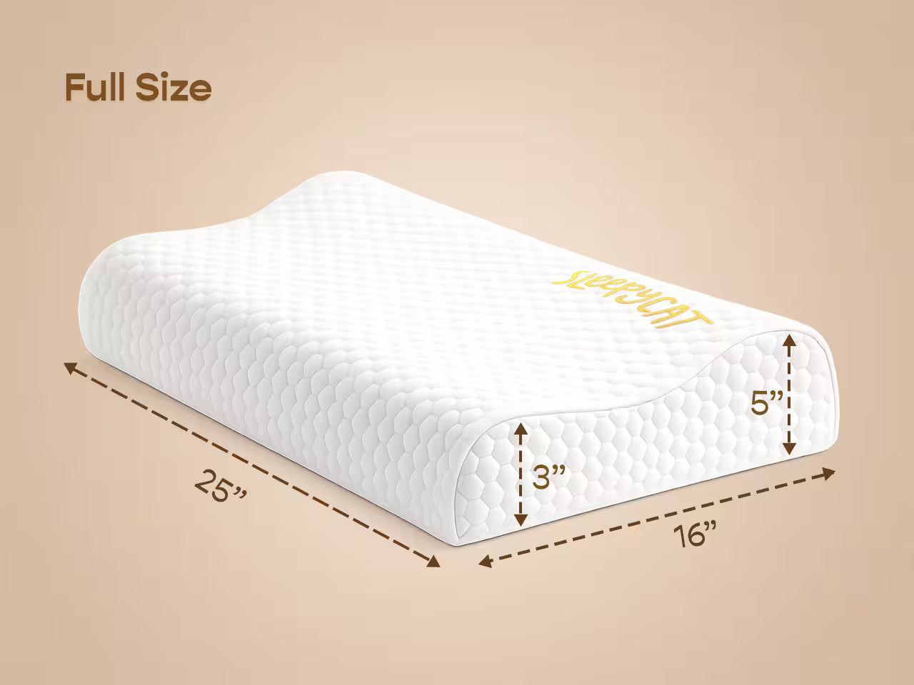 Contour SoftTouch Memory Foam Pillow