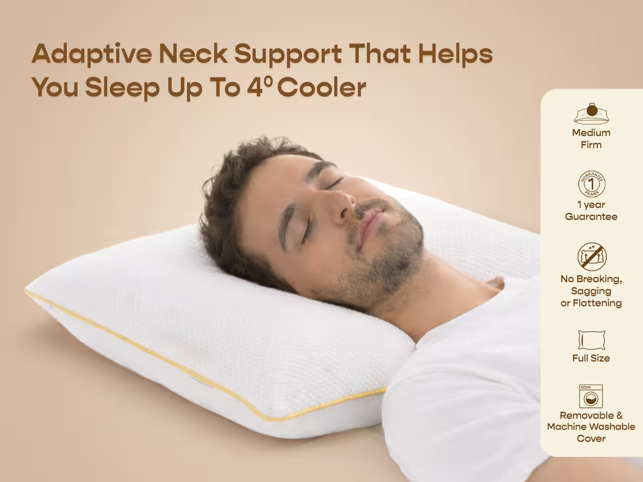 CoolTEC Memory Foam Pillow