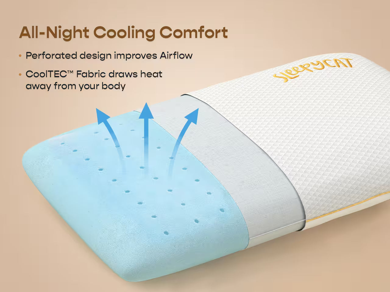 CoolTEC Memory Foam Pillow
