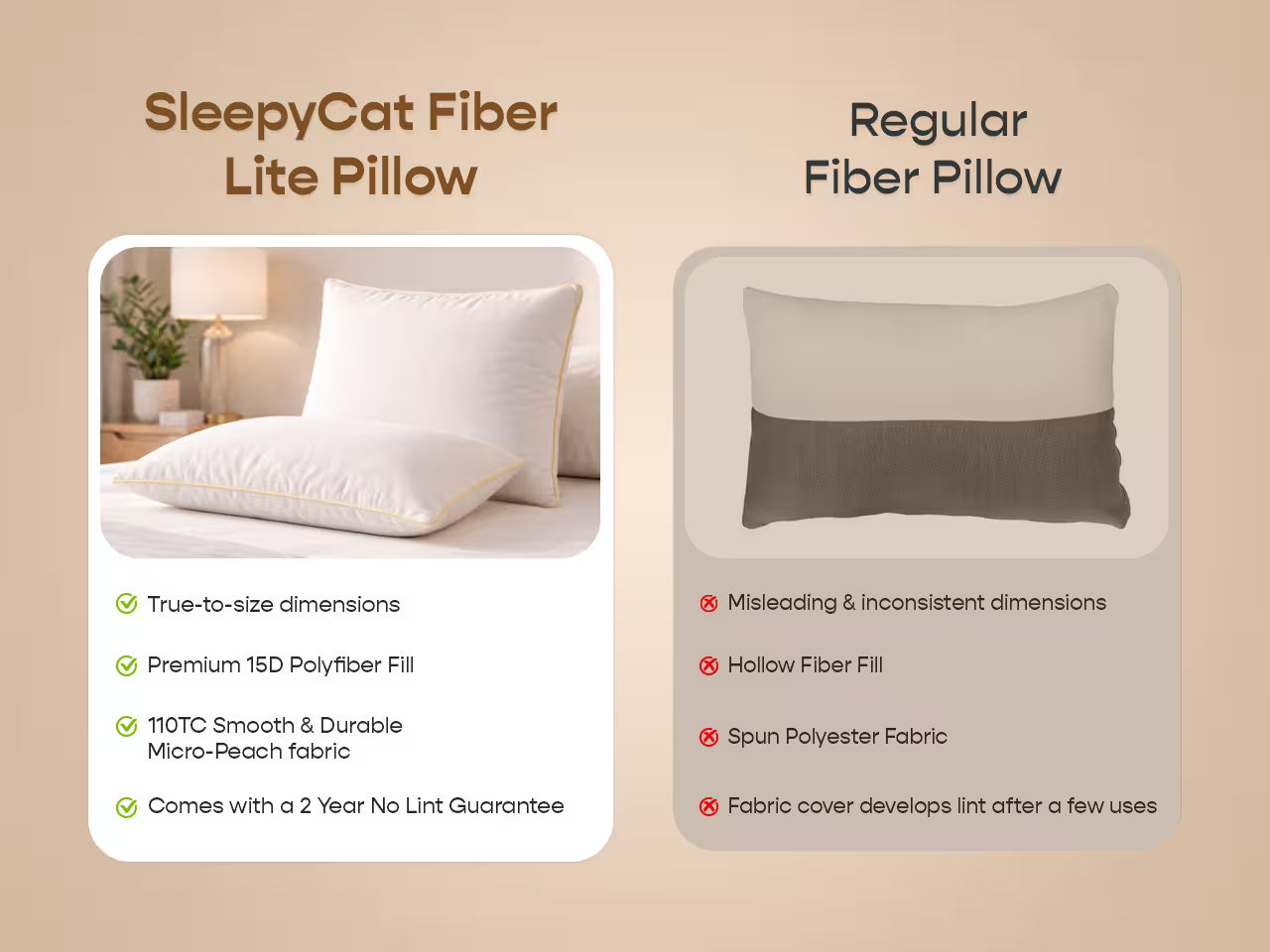 Fiber Lite Pillow