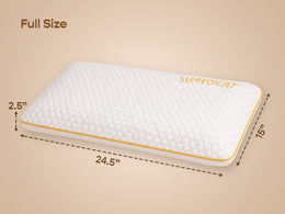 Memory Foam Slim Pillow