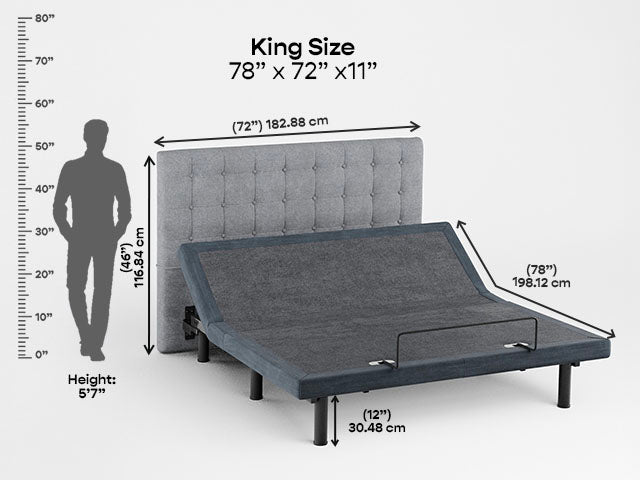 Taurus Smart Recliner Bed With Headboard