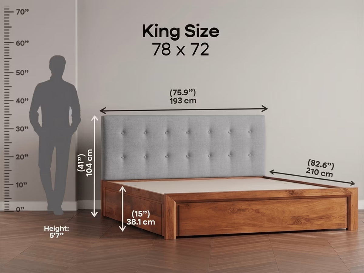 Katachi Bed with Storage