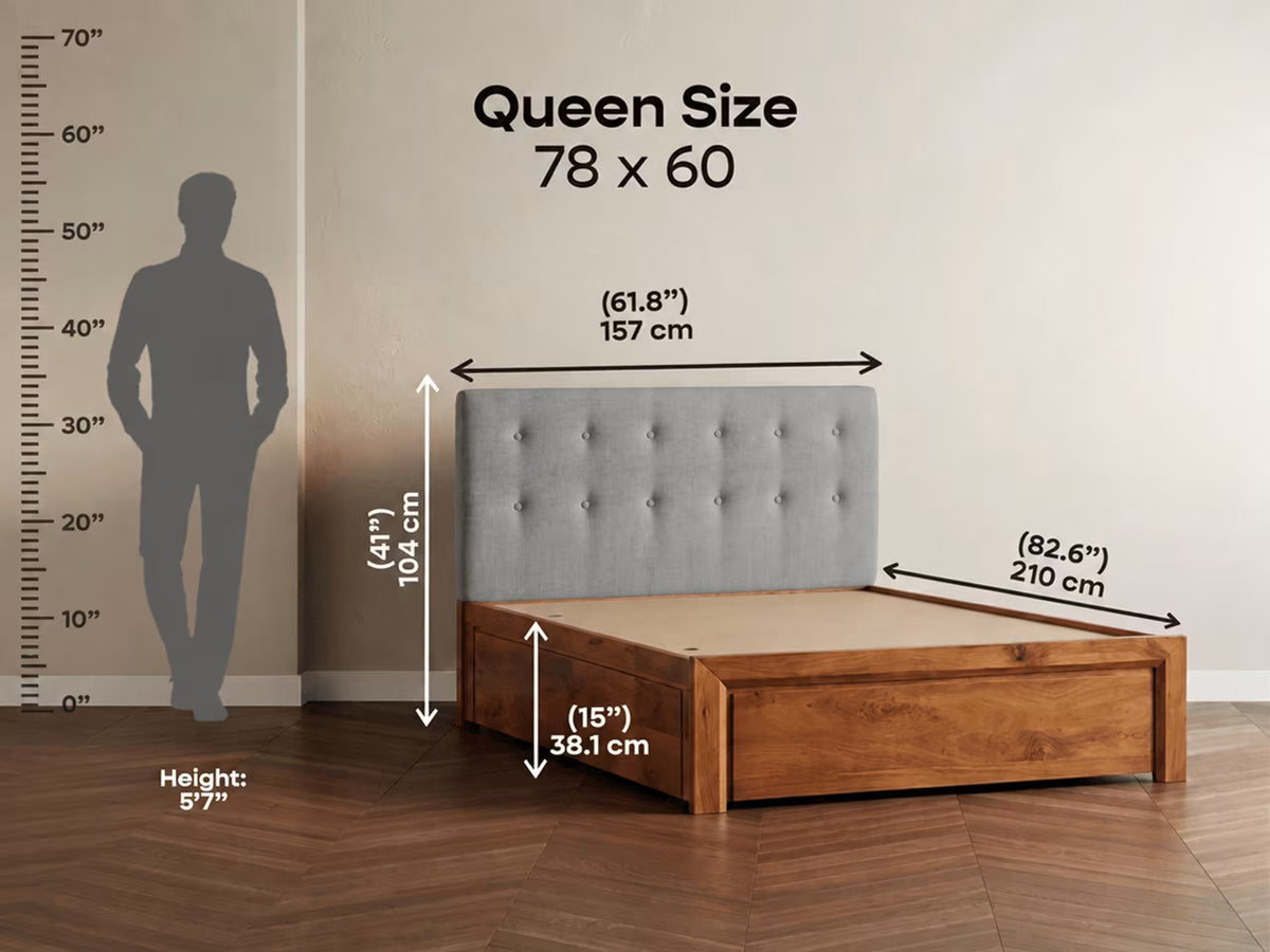 Katachi Bed with Storage