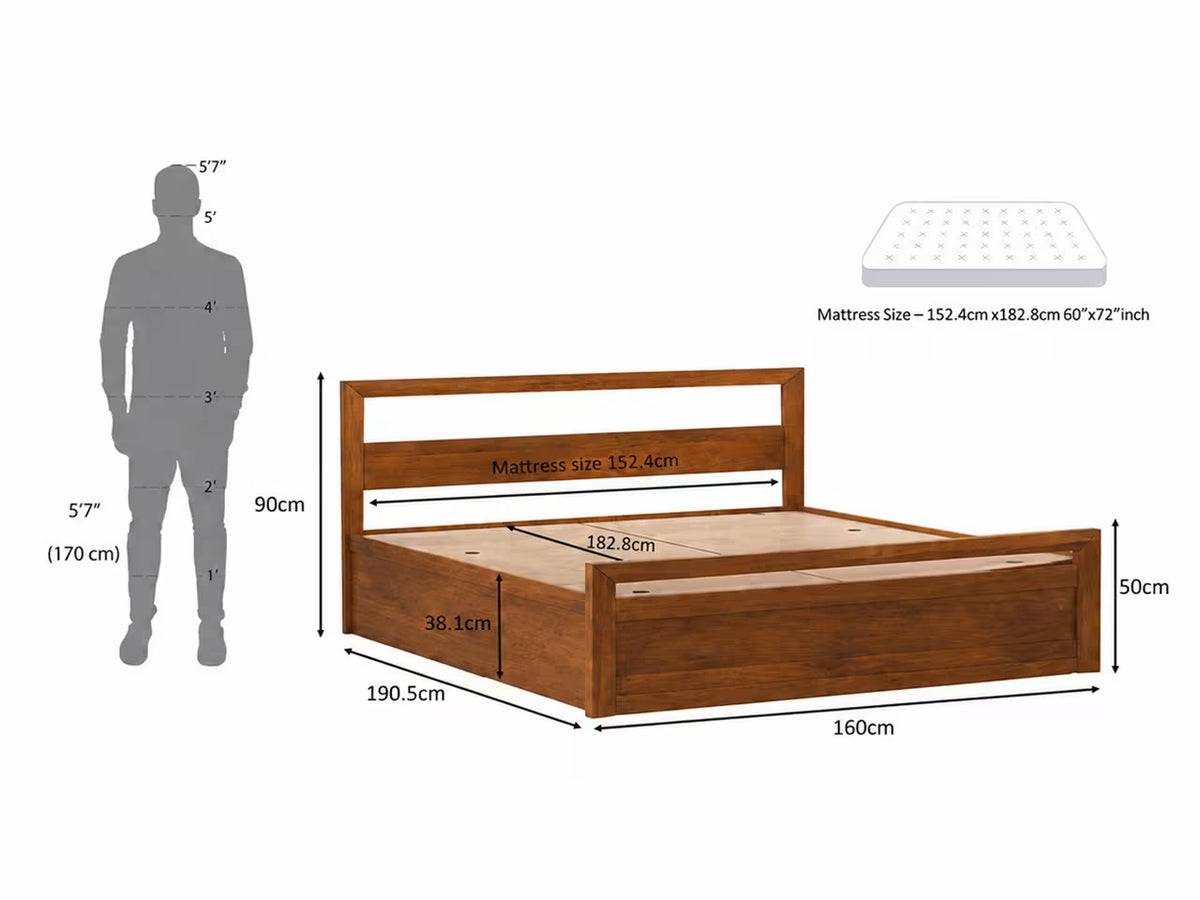 Ohayo Bed With Storage