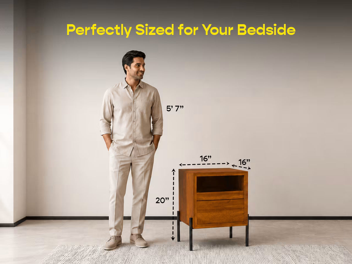 Katachi Bedside Table