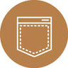Side Pockets for Storage