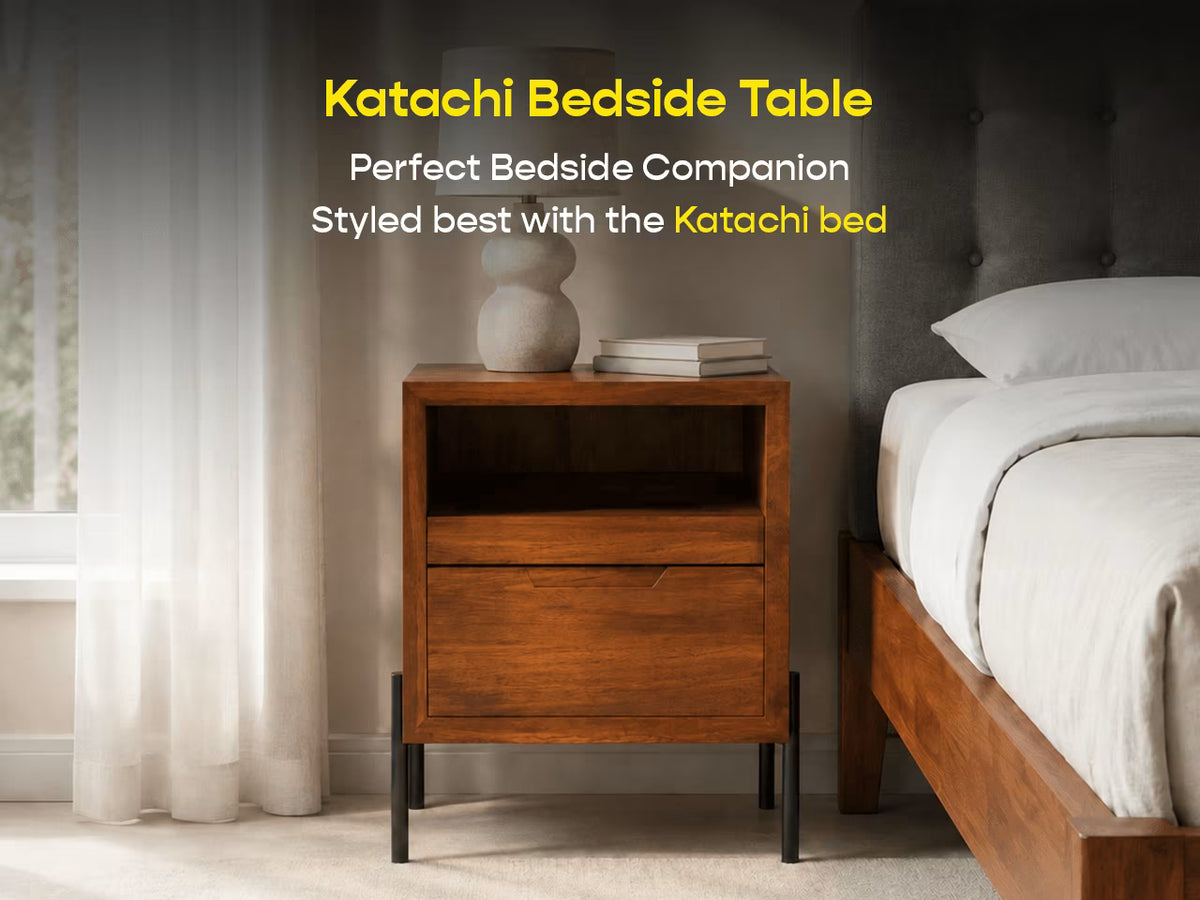 Katachi Bedside Table