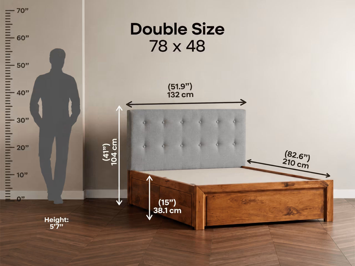 Katachi Bed with Storage