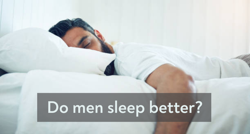 Do Men Sleep Better