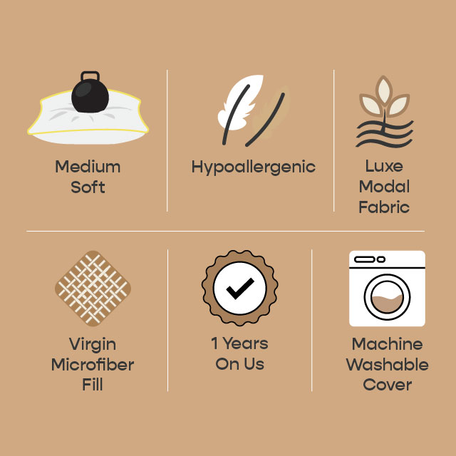 Buy Hybrid Memory Foam Pillow