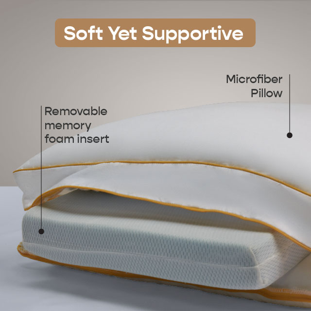 Supportive Hybrid Pillow 
