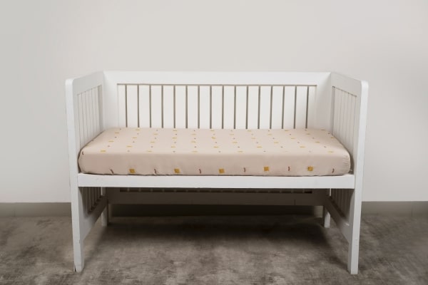 Buy SleepyCat Cotton Baby Crib Fitted Sheet