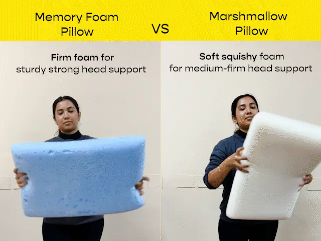 Buy SoftTouch Memory Foam Pillow Online in India